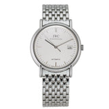 Stainless Steel 38mm Silver Dial On Mesh Bracelet