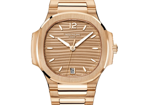 Patek Philippe Nautilus 18k 35mm Golden Brown Dial 7118 1R 010 Element iN Time NYC