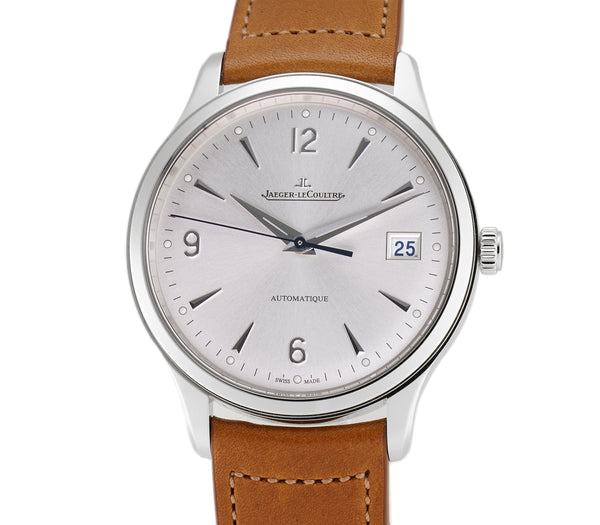 Jaeger LeCoultre Master Control Date Steel 40mm Silver Dial