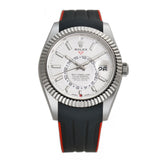 42mm Steel White Dial Oyster Bracelet With Card and RubberB