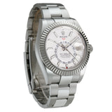 42mm Steel White Dial Oyster Bracelet With Card and RubberB