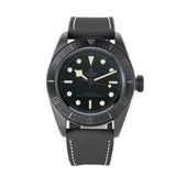 Black Bay Ceramic 41mm Black Dial On Strap