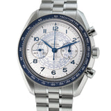 43mm Chronoscope Master Chronometer Co Axial Chronograph Silver Dial