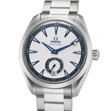 41mm Aqua Terra 150m Co-axial Master Chronometer Small Seconds Silvery Blue