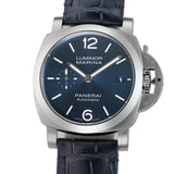 40mm Quaranta Steel Blue Sandwich Dial
