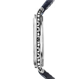 38mm Volutes And Arabesques Platinum Hand-Engraved Black Enamel Dial