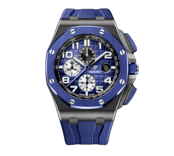 Audemars piguet royal oak offshore outlet blue