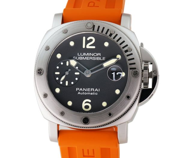 Panerai Luminor Submersible 44mm Steel Black Dial PAM 01024