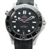 42mm Diver 300m Black Dial On Rubber