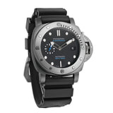 44mm QuarantaQuattro Steel Black Dial