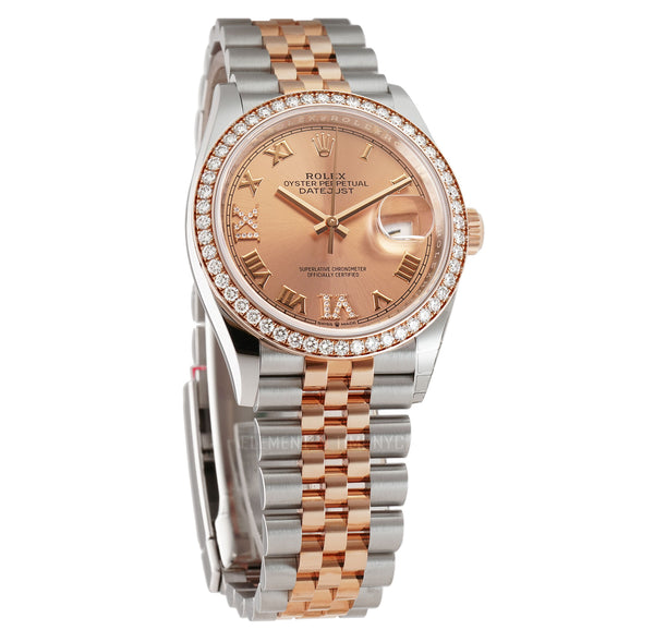 Rolex rose outlet diamond