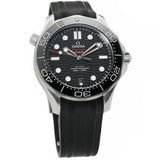 42mm Diver 300m Black Dial On Rubber