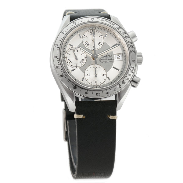 Chronograph Stainless Steel 39mm Silver Dial