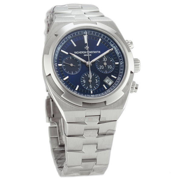 Vacheron Constantin Overseas Chronograph Steel 43mm Blue Dial