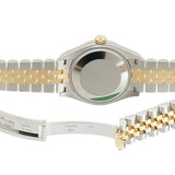 31mm Steel And 18k Yellow Gold Silver Diamond Dial Jubilee