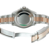 40 Steel and 18k Everose Gold Black Dial