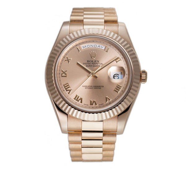 Rolex day date outlet 2 41mm rose gold