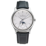 39mm Master Ultra Thin Moon Steel Silver Dial