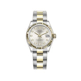 31mm Steel And 18k Yellow Gold Silver Diamond Dial Oyster
