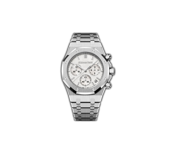 50th Anniversary 41mm Chronograph Steel Silver Dial