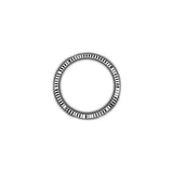 36mm Platinum President Fluted Bezel Ice-Blue Diamond Dial