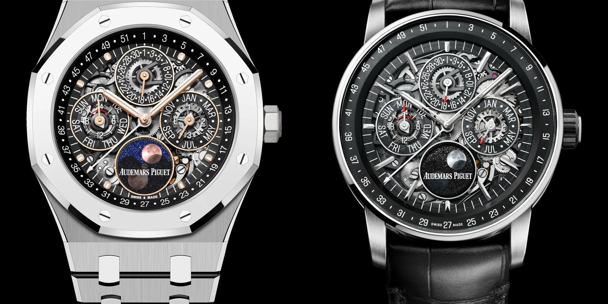 Audemars Piguet Openworked Perpetual Calendar with Calibre 7139