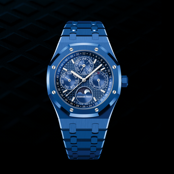 Audemars Piguet Royal Oak Perpetual Calendar iN Blue Ceramic