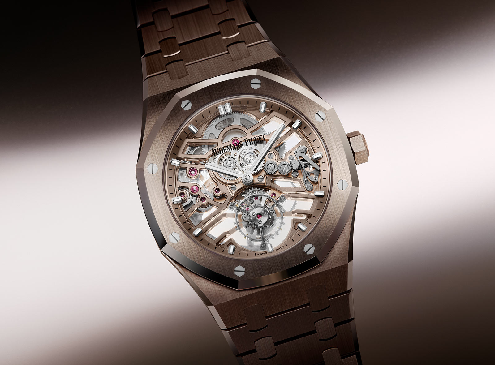 Audemars Piguet Flying Tourbillon Openworked iN Sand Gold
