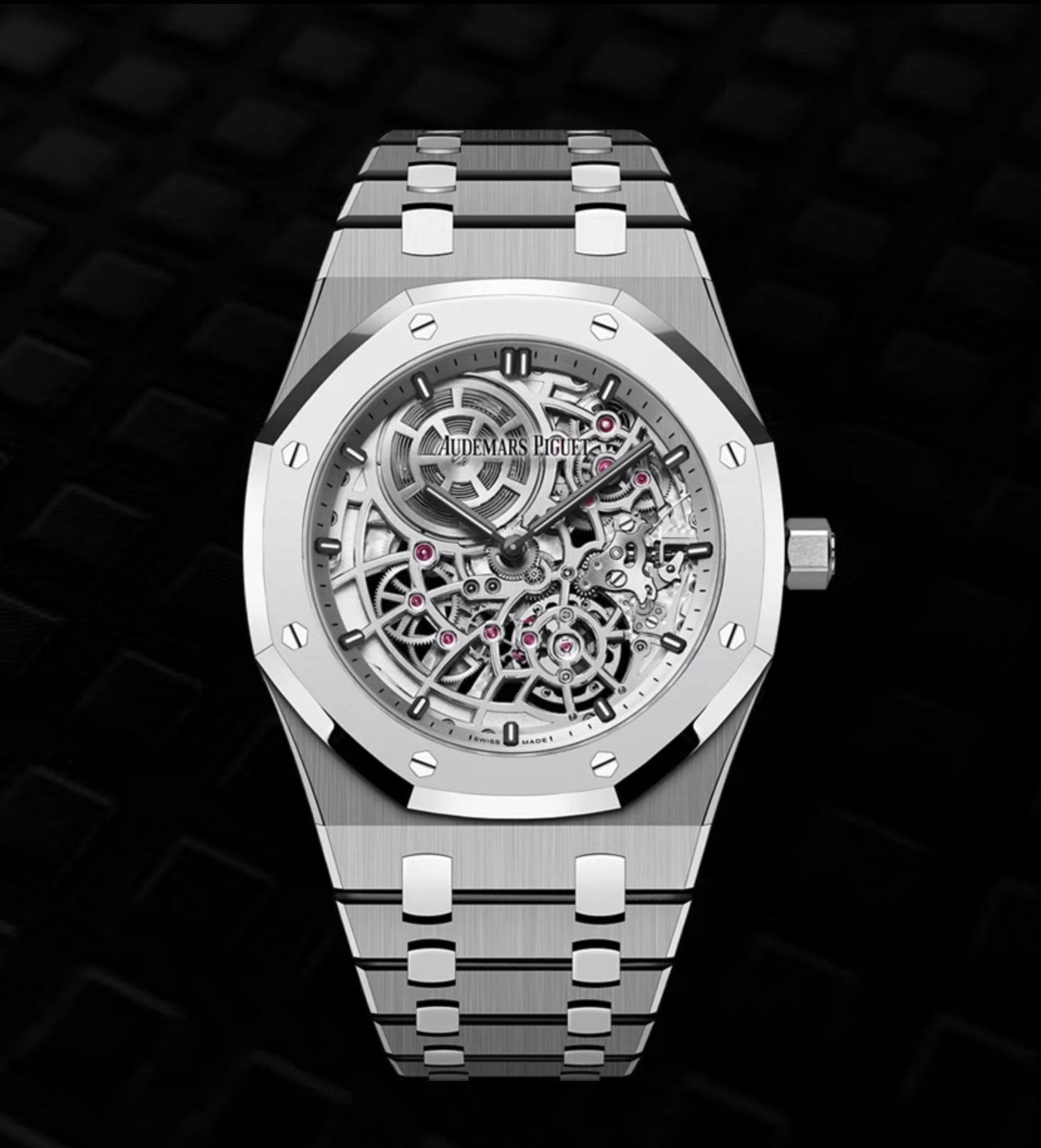 Audemars Piguet Royal Oak “Jumbo” Extra-Thin Openworked iN Titanium &amp; BMG