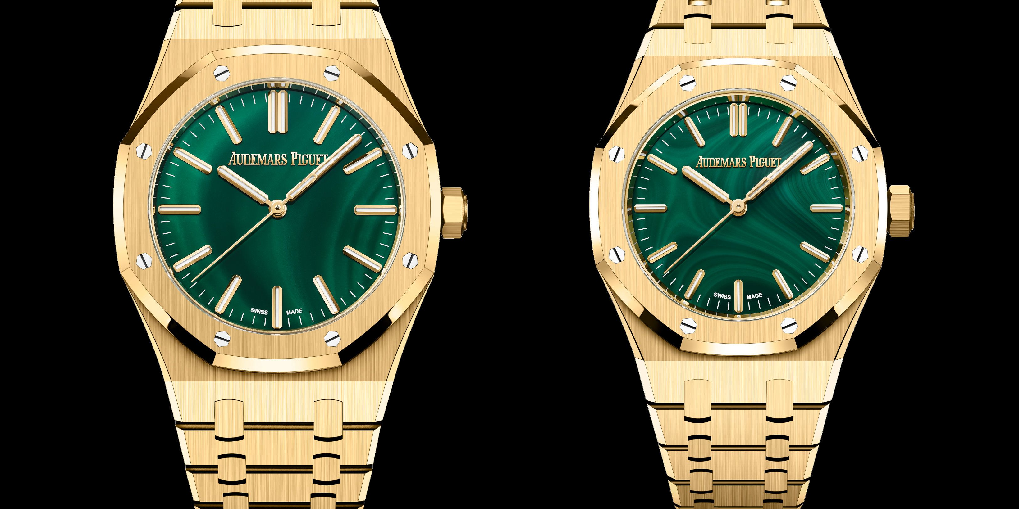 Audemars Piguet Royal Oak Selfwinding Green Malachite Dial