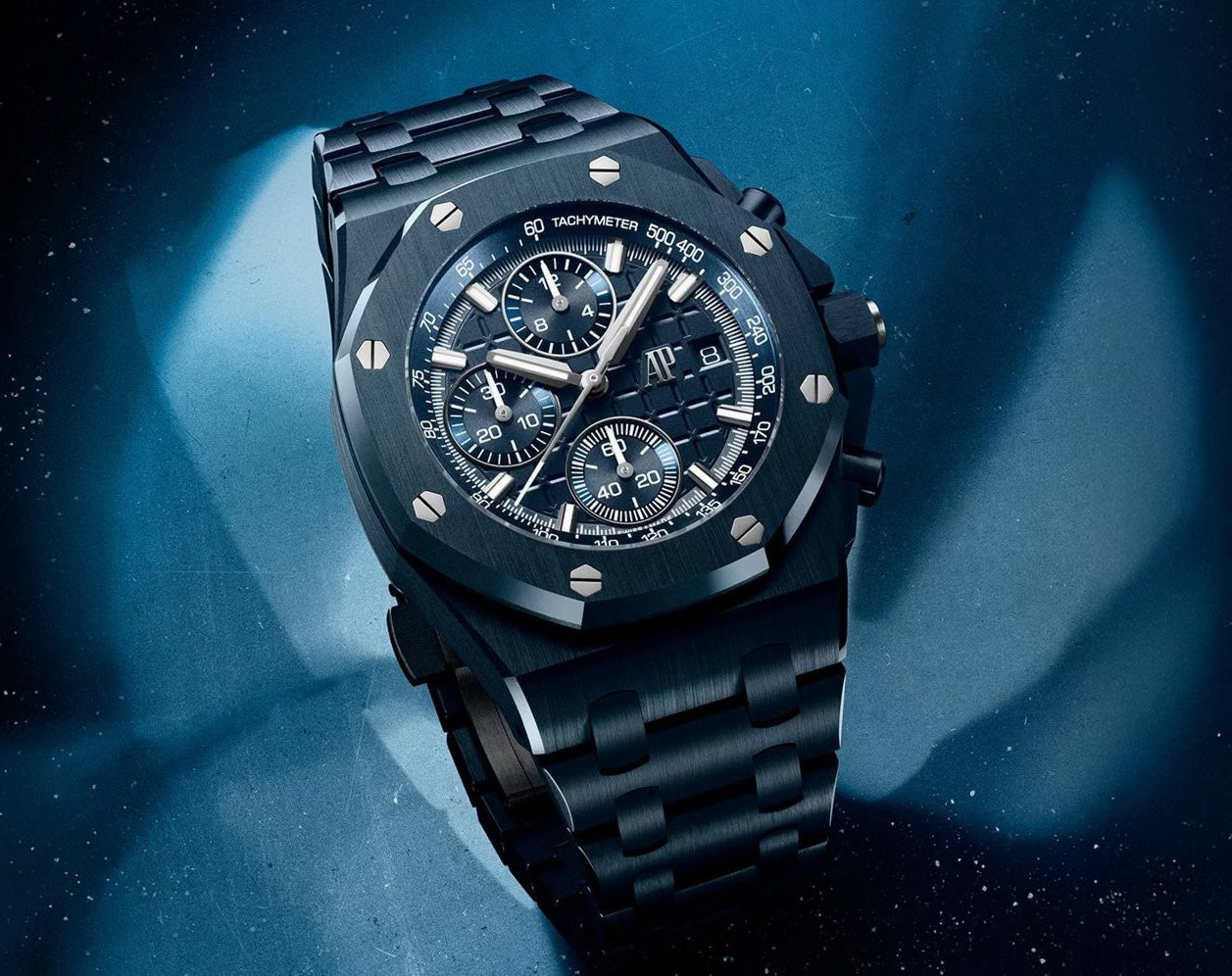Audemars Piguet Royal Oak Offshore Selfwinding Chronograph 42mm iN Bleu Nuit