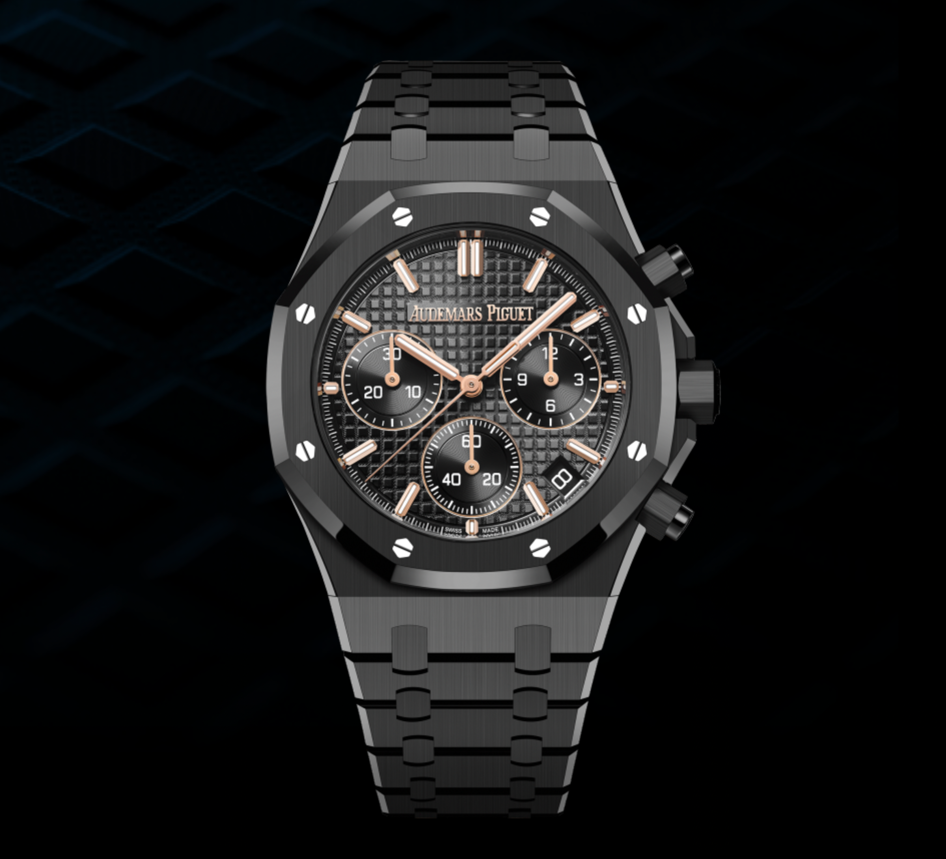 Audemars Piguet Royal Oak Chronograph iN Black Ceramic