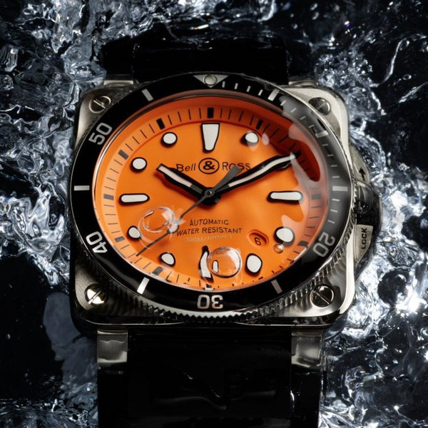 Bell Ross BR 03 92 Diver Orange Element iN Time NYC