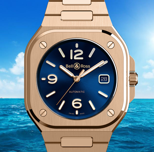 Bell & Ross BR 05 Blue Gold