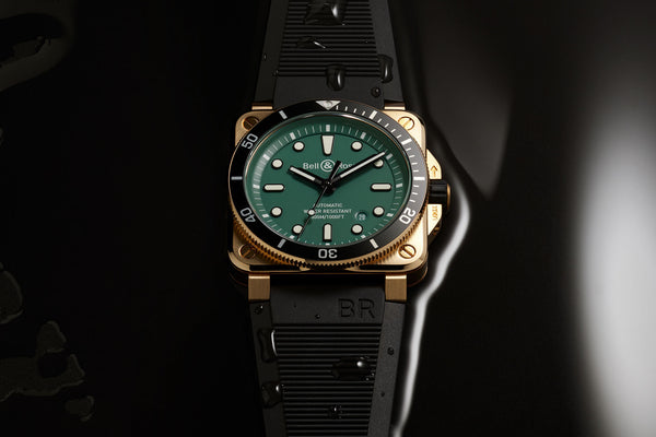 Bell &amp; Ross BR 03-92 Diver Black &amp; Green Bronze