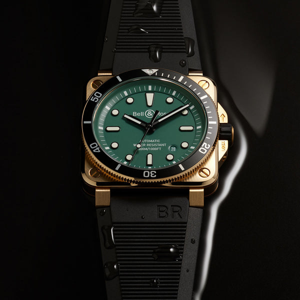 Bell Ross BR 03 92 Diver Black Green Bronze