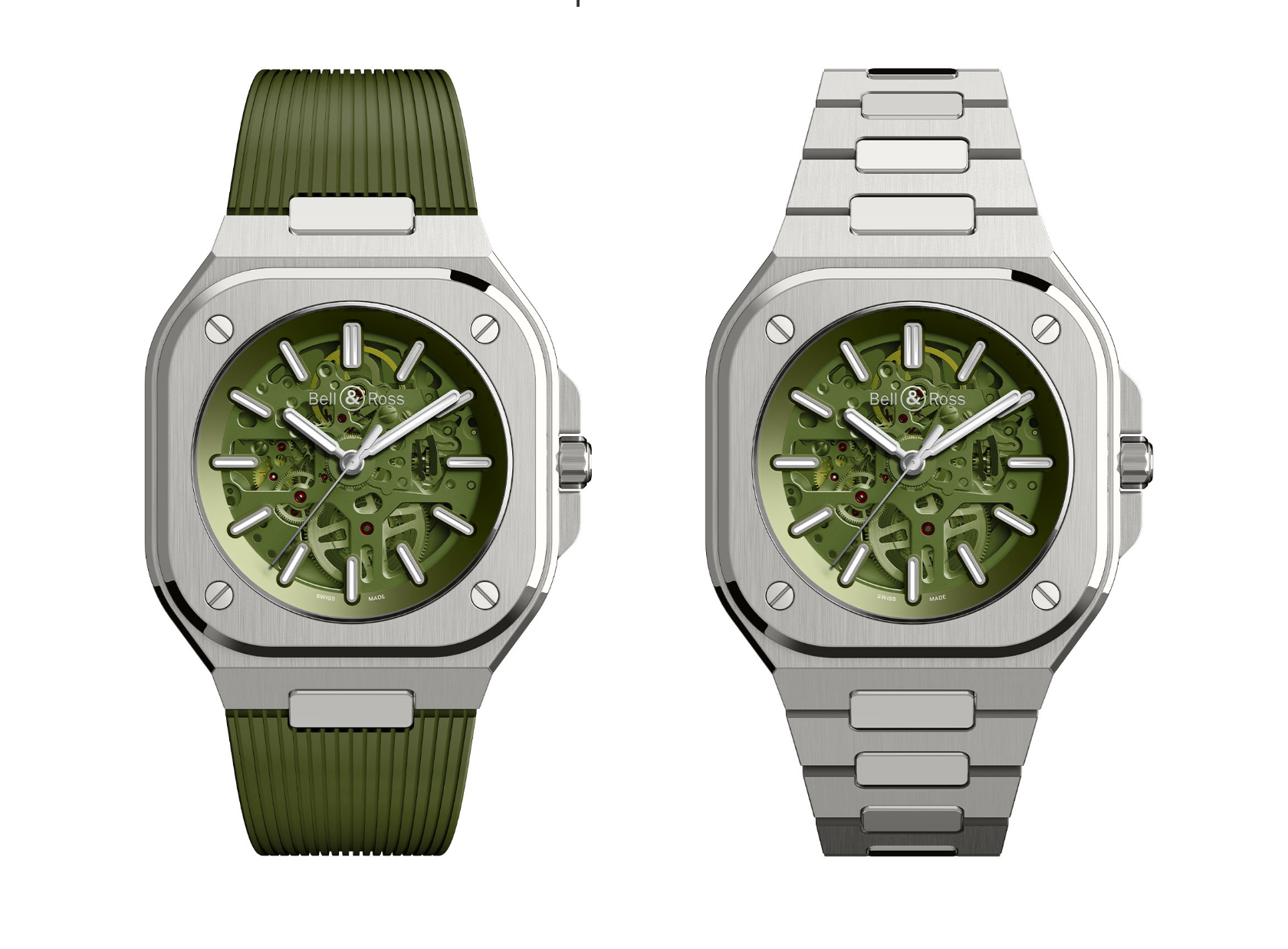 Bell & Ross BR 05 Skeleton Green