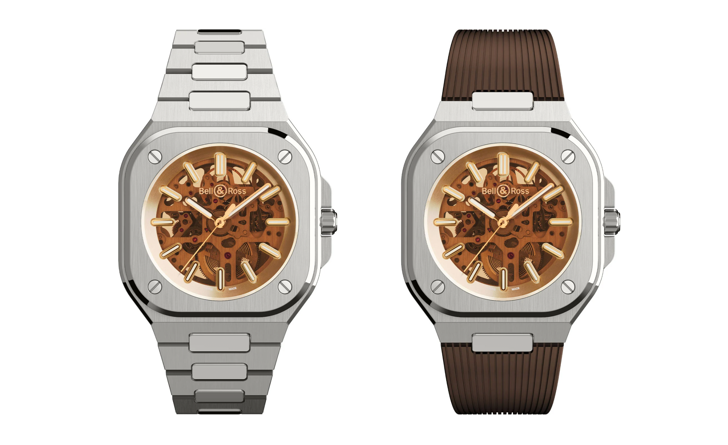 Bell &amp; Ross BR 05 Skeleton Golden