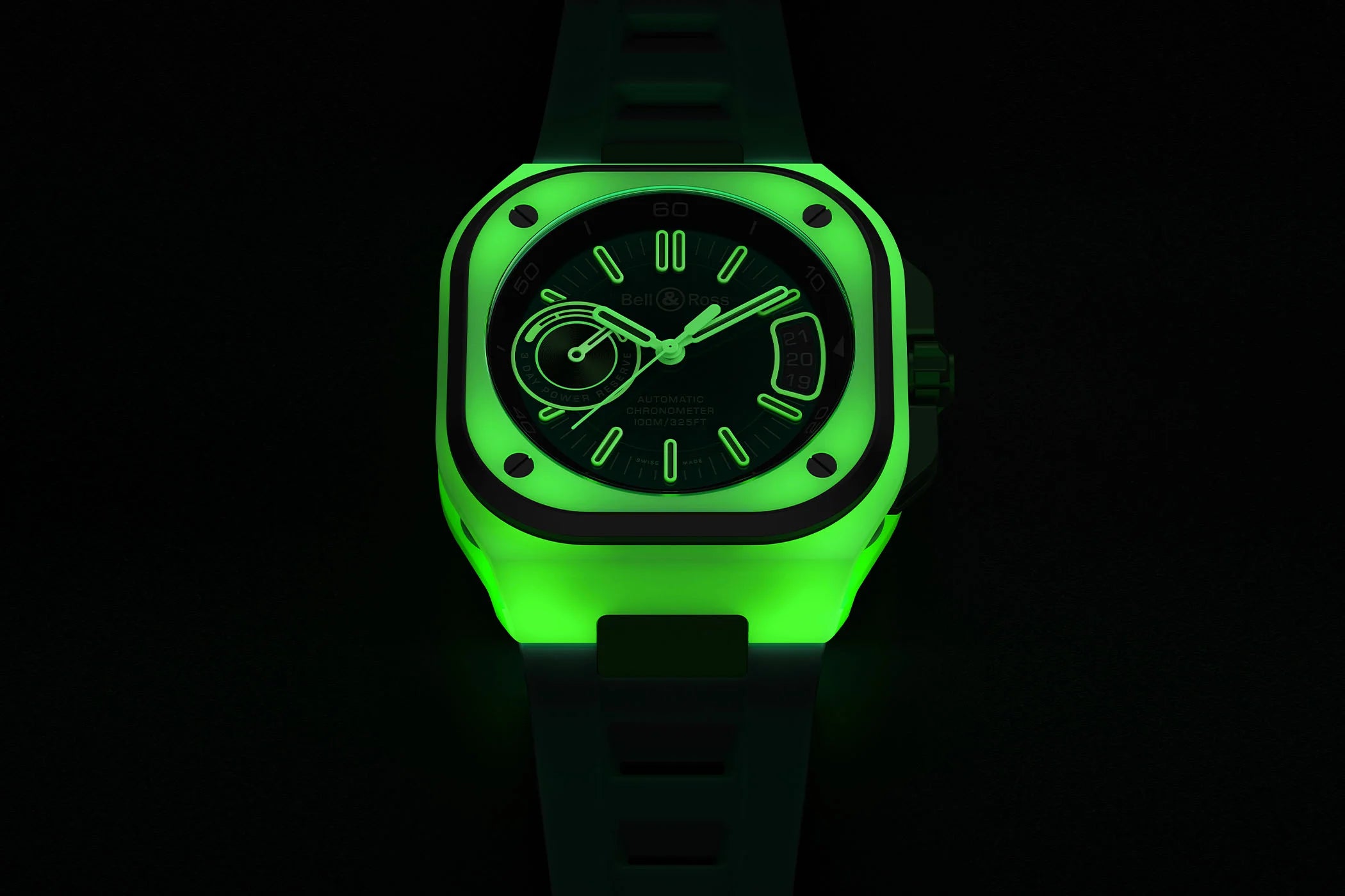 Bell &amp; Ross BR-X5 Green Lum
