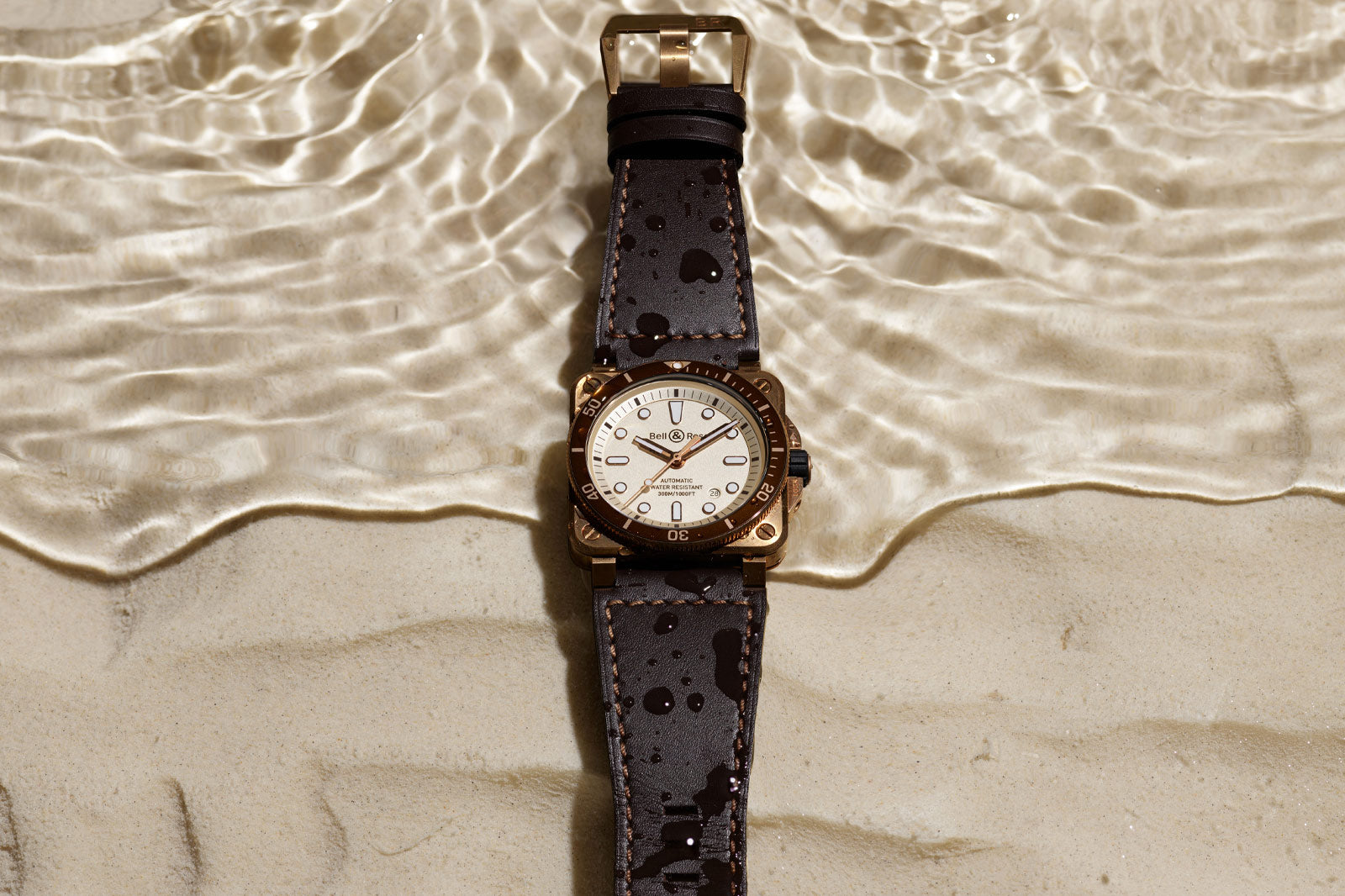 Bell &amp; Ross BR 03-92 Diver White Bronze