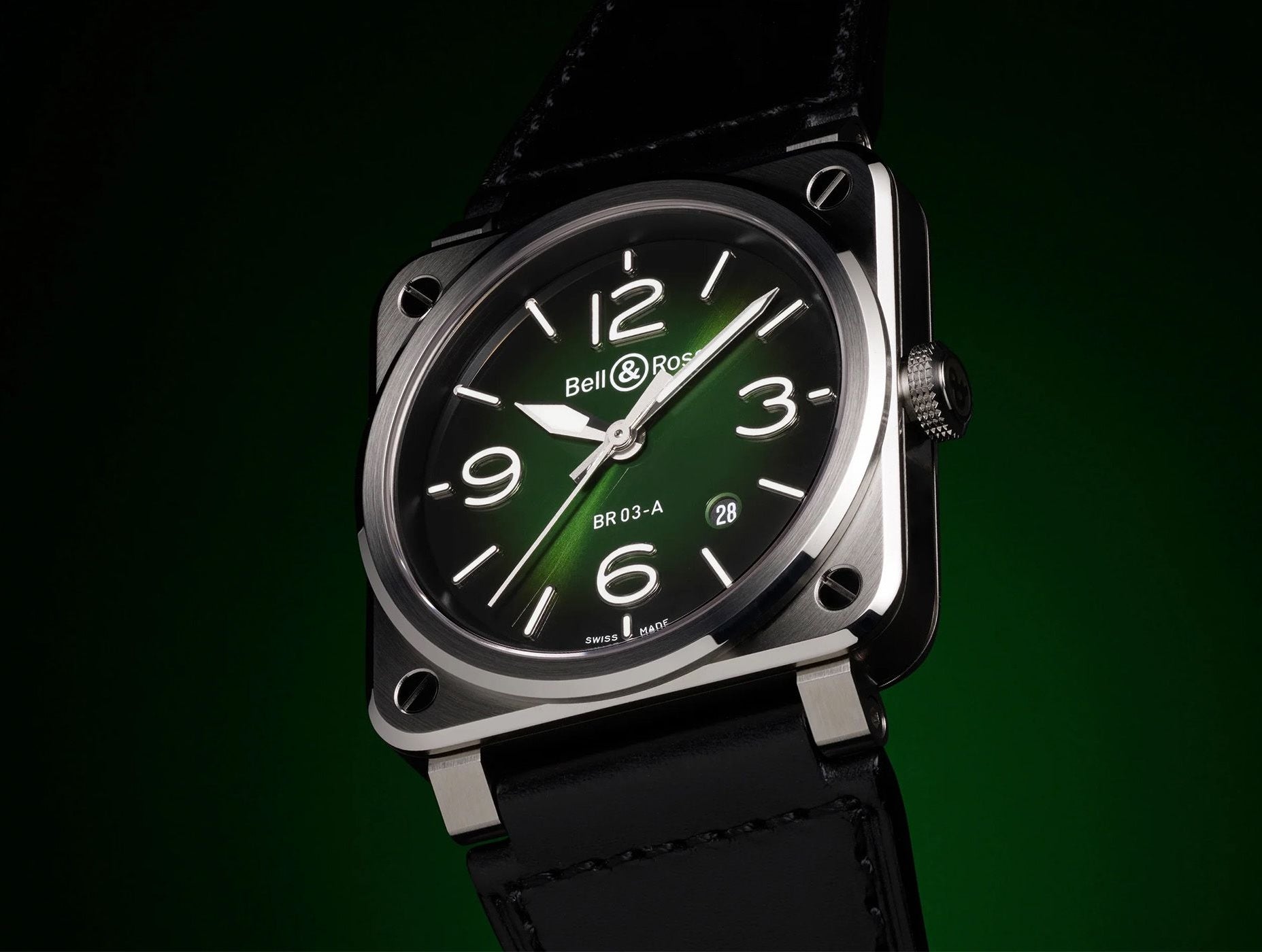 Bell & Ross BR-03 Green Steel