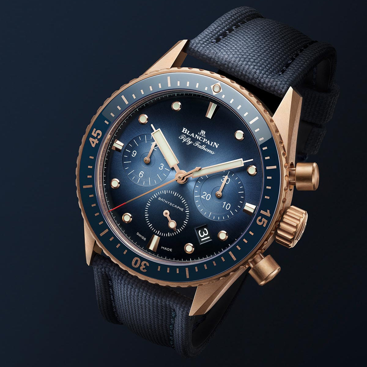 Blancpain Fifty Fathoms Bathyscaphe Chronographe Flyback