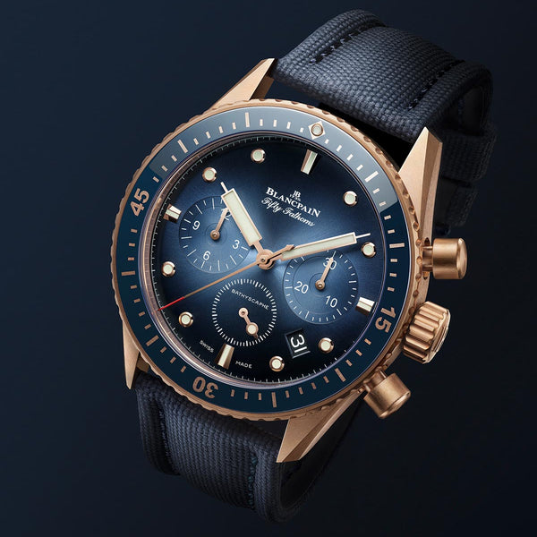 Fifty fathoms flyback on sale chronograph