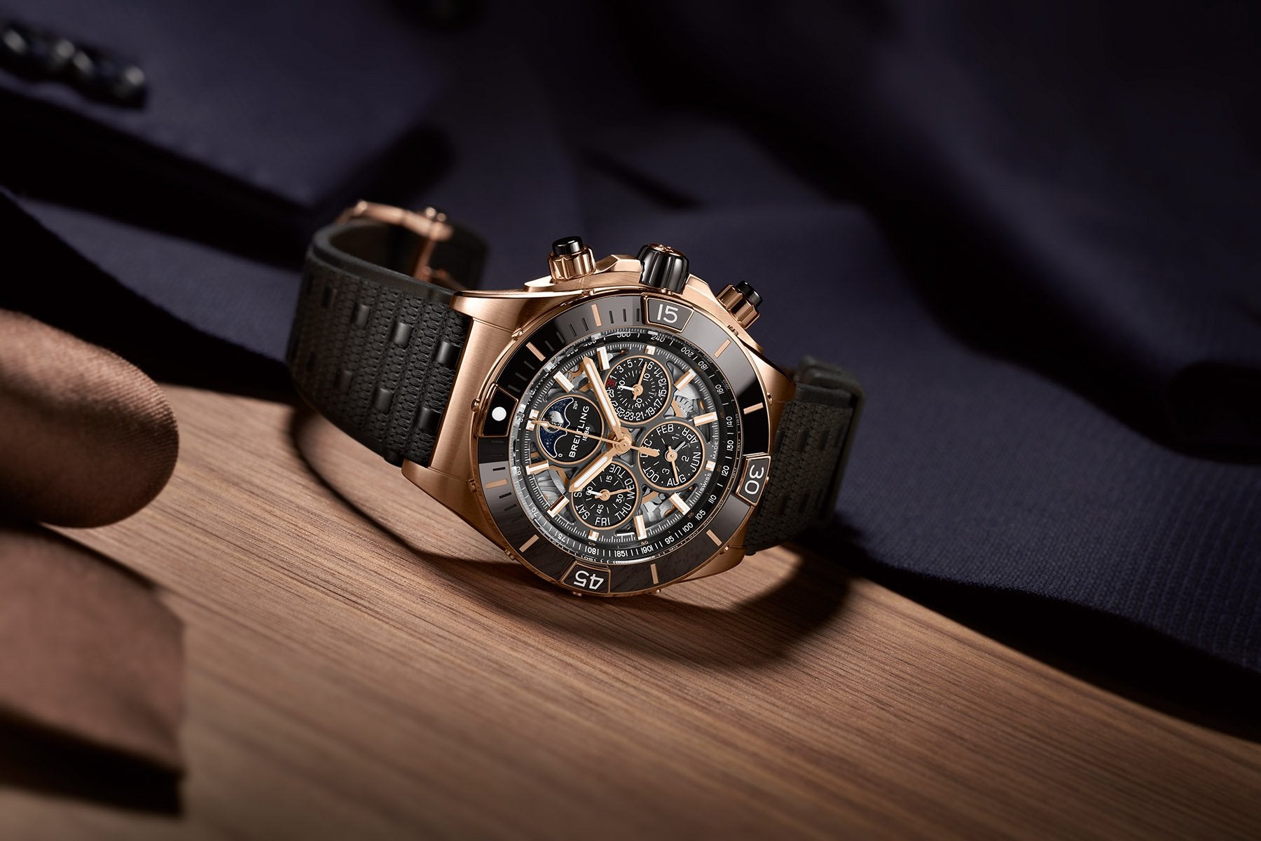 Breitling Super Chronomat B19 44 Perpetual Calendar 140th Anniversary