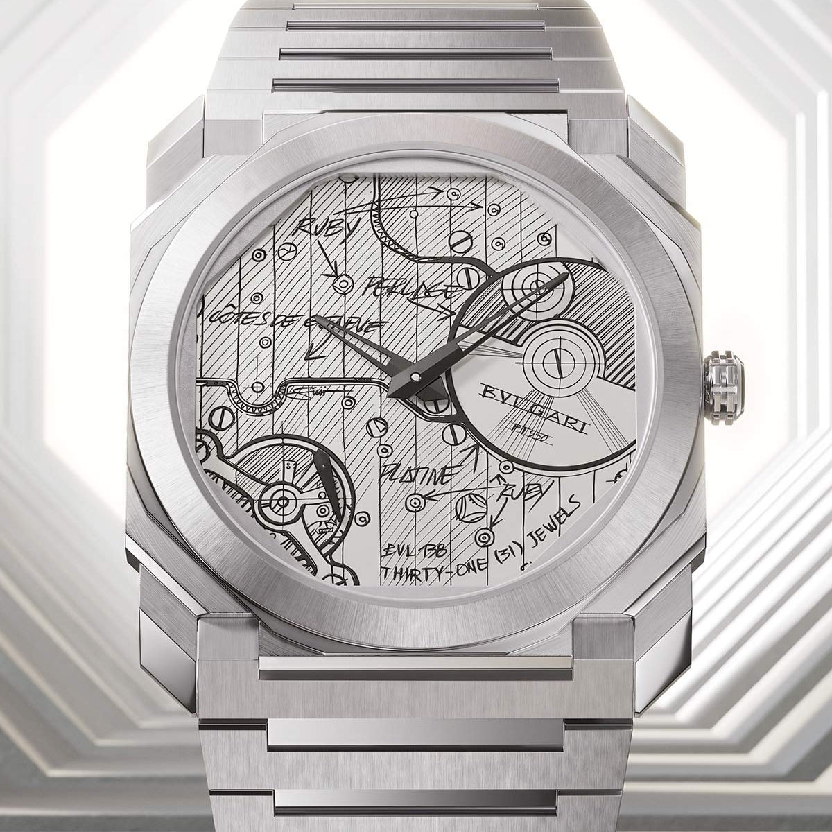 Bulgari Octo Finissimo Automatic 140th Anniversary Sketch Dial