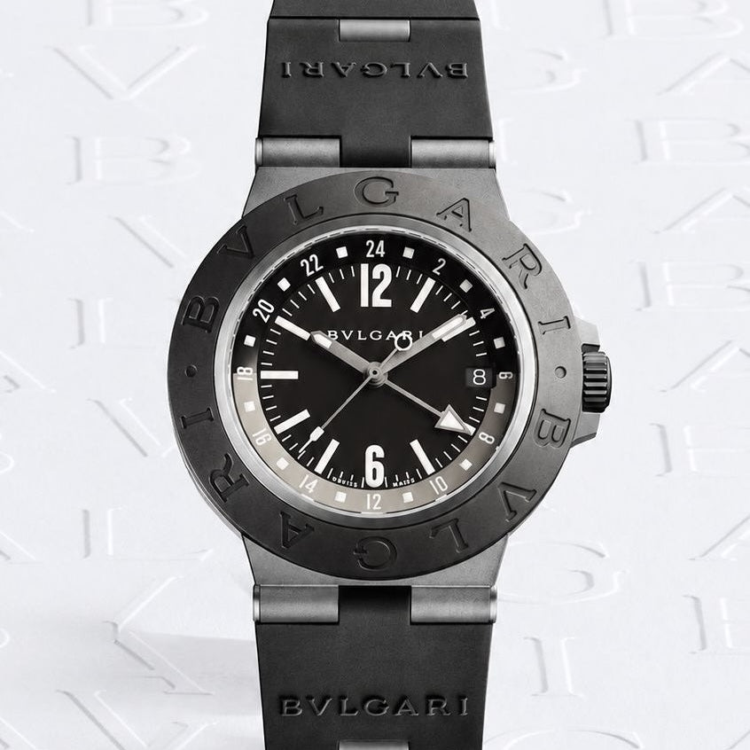 Bvlgari Titanio GMT in Grade 5 Titanium