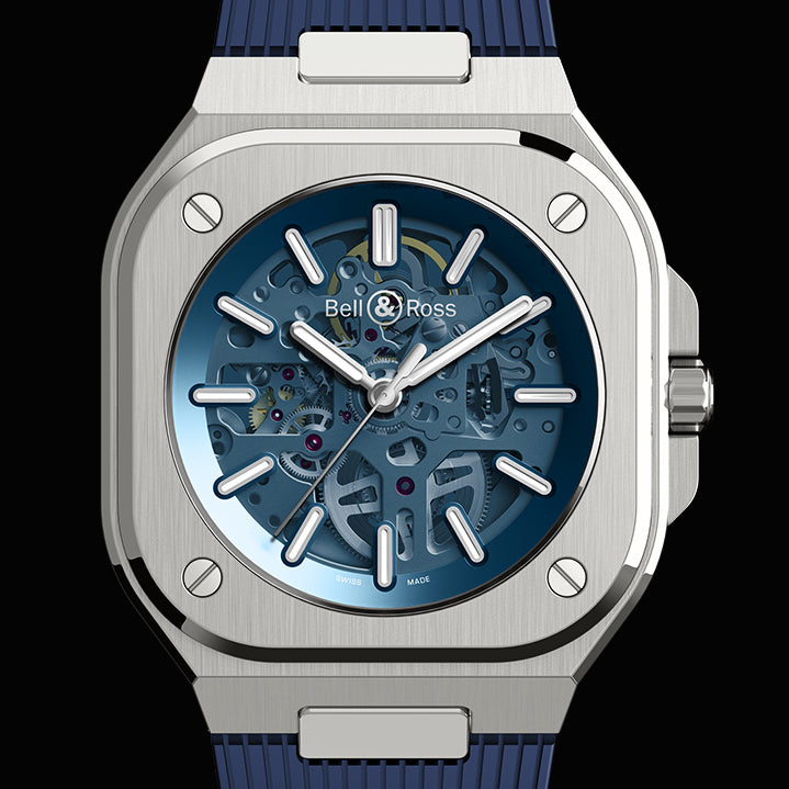 Bell &amp; Ross BR 05 Skeleton Blue