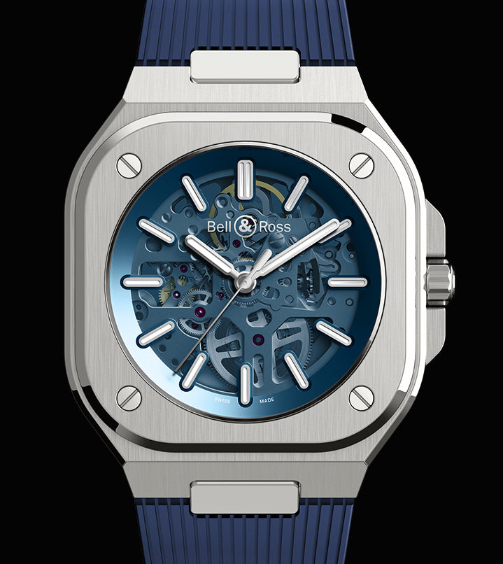 Bell &amp; Ross BR 05 Skeleton Blue