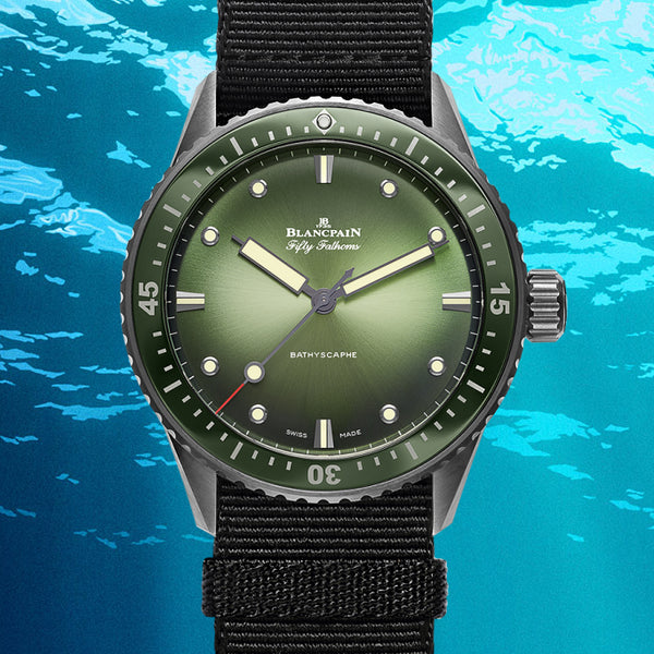 Blancpain Fifty Fathoms Bathyscaphe Mokarran Element iN Time