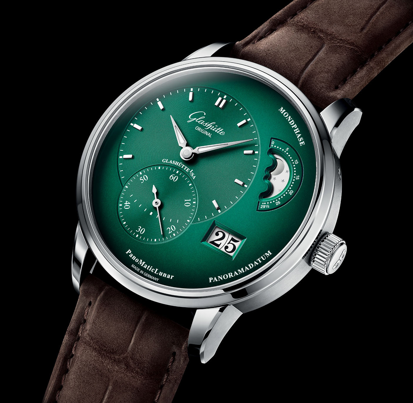 Glashütte Original PanoMaticLunar Forest Green